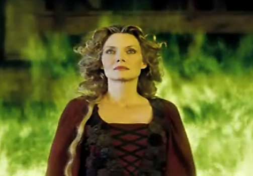 Heks: Michelle Pfeiffer i fantacyfilmen �Stardust�.