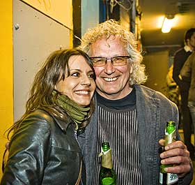 FORVIRRING: Katarina T. Eriksen og Lasse T�mte. T�mte spilte - muligens for forvirringens skyld - Geir i filmen �Lasse og Geir� fra 1976.