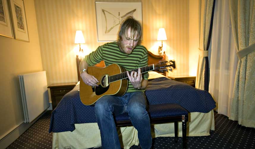 HOTELLPOP: Erlend Ropstad, her under Bylarm i Trondheim.