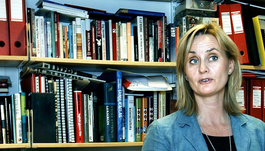 BEST? - Noen mener vel at tegnerne har v�rt Dagbladets beste journalister, sier Hege Duckert.
