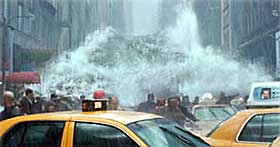 KATASTROFE: En av filmene Eric Hanson har jobbet med, er �The Day After Tomorrow� ...