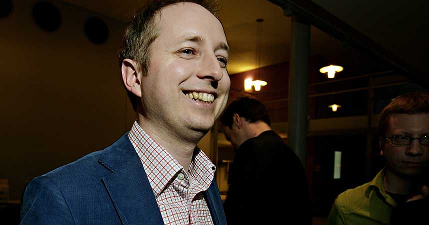 ADVARER: SVs nesteleder B�rd VEgard Solhjell advarer mot Frps massive privatiseringsforslag.