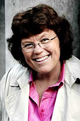 POPUL�R: Krimforfatter Anne Holt.