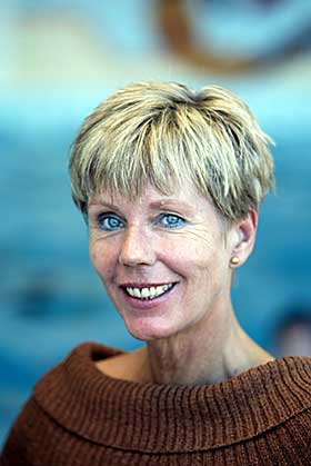 POPUL�R: Krimforfatter Karin Fossum.