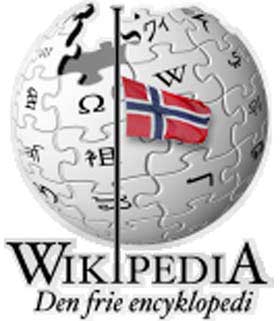 HALV STANG: Norske Wikipedia firte flagget p� halv stang da Tron �grims bortgang ble kjent i g�r.