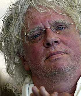 SYK: Odd Nerdrum var for syk til � komme p� pressekonferansen i anledning lanseringen av boken �Temaer�.