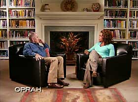 F�RSTE OG SISTE GANG: McCarthy har aldri gitt tv-intervjuer f�r dette med Oprah Winfrey. Det blir ogs� hans siste.