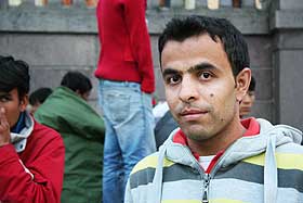 FRYKTER FOR LIVET OG SIKKERHETEN: Ahmed Sultani (25) �nsker slett ikke � bli sendt tilbake til krigsherjede Afghanistan.
