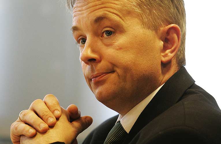 HOMOMINISTER: Knut Storberget hadde akkurat blitt utnevnt til homominister av Arbeiderpartiets homonettverk da forsamlingen ble angrepet.