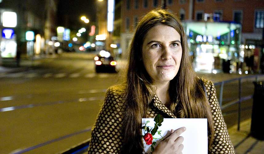 TAPTE: Vibeke Omberg startet magasinet =Oslo og designet logoen og designet. Hun eier imidlertid ikke rettighetene, sl�r Oslo tingrett fast.