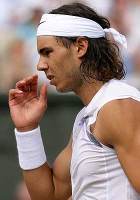 SKUFFET: Rafael Nadal tapte sin andre Wimbledon-finale p� rad, men i en alder av 21 �r har han fortsatt god tid til � oppn� dr�mmen.