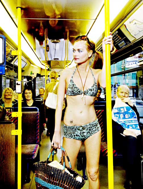 FOR KRAFTIG: Top Model-vinner Kine Bakke er for kraftig til � gj�re modellkarriere i utlandet, sier modellmamma Eivor �vreb�.