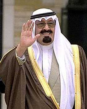 ENSOM MONARK: Saudi-Arabia er et dynastisk og absolutt monarki, Saud-familien har styrt landet siden 1930-tallet. Her landets n�v�rende monark, kong Abdullah bin Abdulaziz.