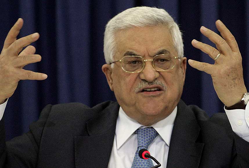 PRESIDENT MAHMOUD ABBAS: Palestinernes prsident �nsker nyvalg - og at Hamas skal skyves utenfor den politiske arena.