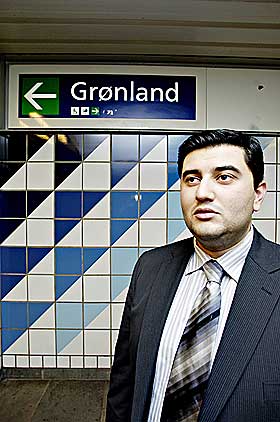SKREMMENDE:- Det er skremmende at Rune Gerhardsen ikke har tatt inn over seg hvilke konsekvenser innvandringen har f�tt for Oslo, sier Frp-politikeren Mazyar Keshvari (26).