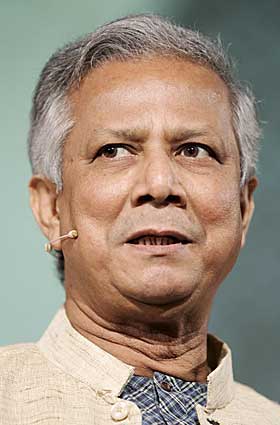 MIKROKREDITT: Nobelprisvinner Muhammad Yunus fra Bangladesh var mannen som for alvor gjorde kreativ finansiering og mikrokreditten kjent.