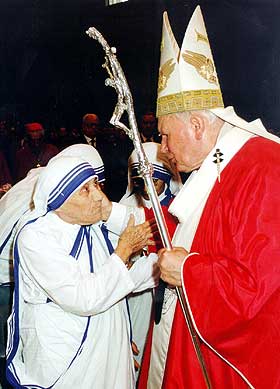 MED PAVE JOHANNES PAUL II: p� 90-tallet.