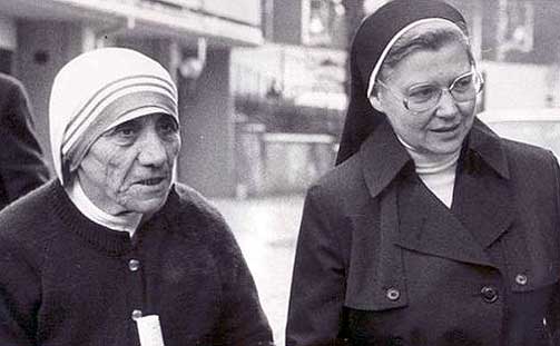 OSLO, 1979: Mor Teresa bodde sammen med s�ster Valborg Osterhus i fem dager under nobelbes�ket.