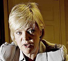 TONER NED SAKEN: SV-leder Kristin Halvorsen mener Dagbladet bl�ser opp saken.