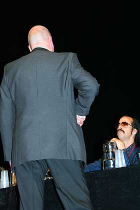 TIL VURDERING: Erik Borthen stilte i klassen ungarsk mustasj.