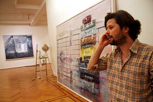 HOLDER KONTAKTEN: Galleri Haaken inviterer Brunner hjem til Norge med jevne mellomrom. Han kjenner flere av sine norske samlere personlig.
