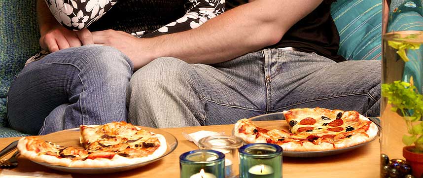 ELSKER PIZZA: Nordmenn spiser i gjennomsnitt 5,2 kilo frossenpizza i �ret. N� vil Fjordland fore oss med fersk.