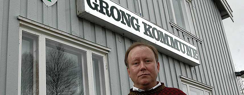  TRUET P� LIVET: Ordf�rer Erik Seem i Grong ble truet med revolver av en 58 �r gammel mann etter kommunestyrem�te i kveld.