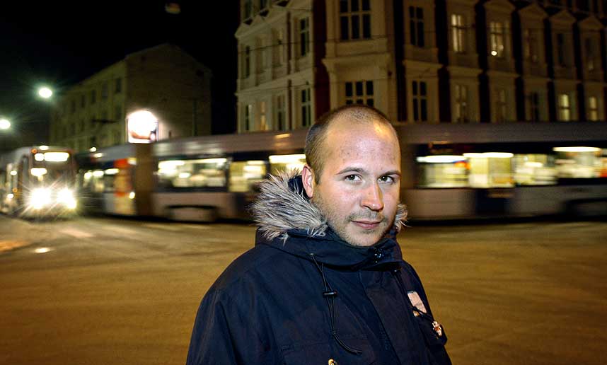TRUET P� LIVET: LLH-lederen, Jon Reidar �yan, ble drapstruet etter debatt om vold mot homofile.