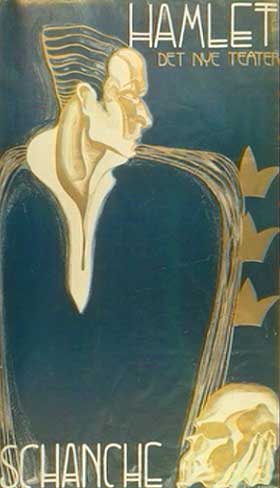 PLAKATER: Arbeidene til Zaitzow var influert av kubisme, funksjonalisme og art deco, skriver Stang.