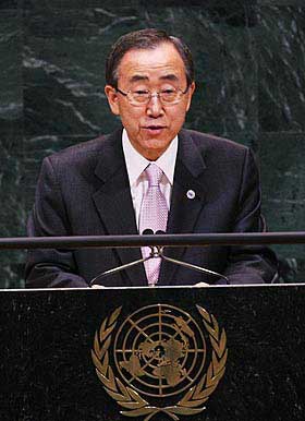 TAR OPP BURMA MED SIKKERHETSR�DET: FNs generalsekret�r Ban Ki-moon vil ta opp menneskerettighetene i Burma med medlemslandene i Sikkerhetsr�det de neste dagene.