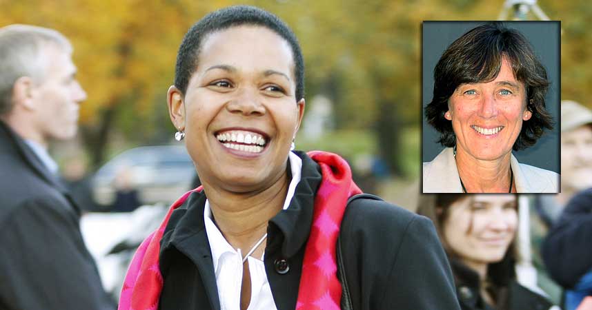 RINGTE UDI: Ellen Seip (innfelt) er departementsr�d i Arbeids- og integreringsdepartementet. Hun ringte to ganger til UDI-direkt�r Ida B�rresen i forbindelse med saksbehandlingen av Manuel Ramin-Osmundsens s�knad om norsk statsborgerskap.