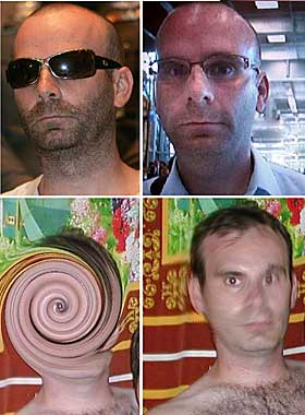 DATAMANIPULASJON: Neil la selv ut flere hundre bilder p� nett. Disse bildene dokumentere overgrep mot 5-7 asiatiske gutter.