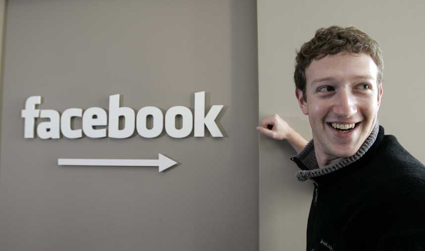 MANGEMILIARD�R: 23-�rige Mark Zuckerberg startet Facebook. I dag ble 1,6 prosent av selskapet solgt til Microsoft for en pris som verdsetter hele selskapet til mer enn 81 milliarder. Foto: SCANPIX