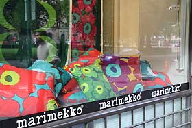 SHOPPING I FINLAND: Helsinki er en by for shopping av kjente merkevarer som Marimekko.