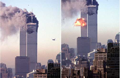 HVEM STO BAK? Terrorangrepet 11. september 2001 er et eksempel på en virkelig konspirasjon og en hendelse omsvermet av mange konspirasjonsteorier. De fleste er enige at ekstreme islamistister sto bak. Andre mener Bush, jødene eller Illuminatus trakk i trådene.