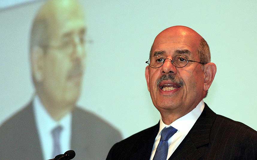 REFSER USA: Sjefen for det internasjonale atomerergibyr�et, Mohamed ElBaradei, mener det ikke finnes bevis for at Iran jobber med � utvikle atomv�pen.