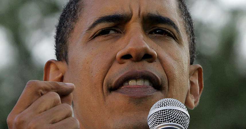 NY STRATEGI: Barack Obama ser for seg en ny strategi i Iran-sp�rsm�let hvis han blir USAs neste president.