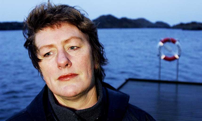 LEVDE MED VOLDELIG MANN: F�rst etter ni �r klarte Guri Ingebrigtsen � komme seg ut av et voldelig samboerforhold. Her hjemme i Stamsund i Lofoten.