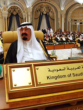 USA-TRO:  Saudi-Arabias kong Abdullah.