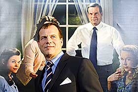BIG LOVE: Serien som g�r p� norske skjermer handler om en mormonerfamilie med ektemann, tre koner og deres mange barn. Bill Paxton spiller ektemannen.