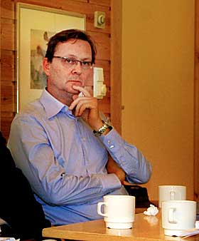 FRATATT DAGLIGE GJ�REM�L: Terra-megler Harald Nordberg.