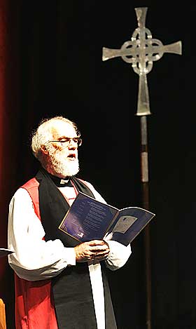 ROWAN WILLIAMS: Overhodet i den anglikanske kommunion.