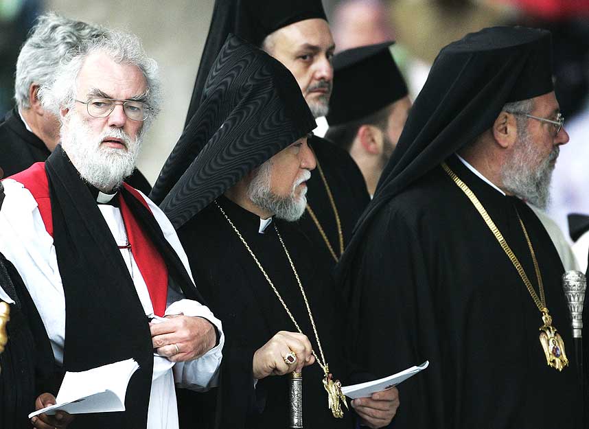 ERKEBISKOPEN: Rowan Williams kommer med krass kritikk av USA.