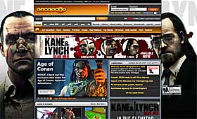 TUNG REKLAME: Eidos gikk tungt inn med annonsepenger hos GameSpot for spillet «Kane & Lynch».