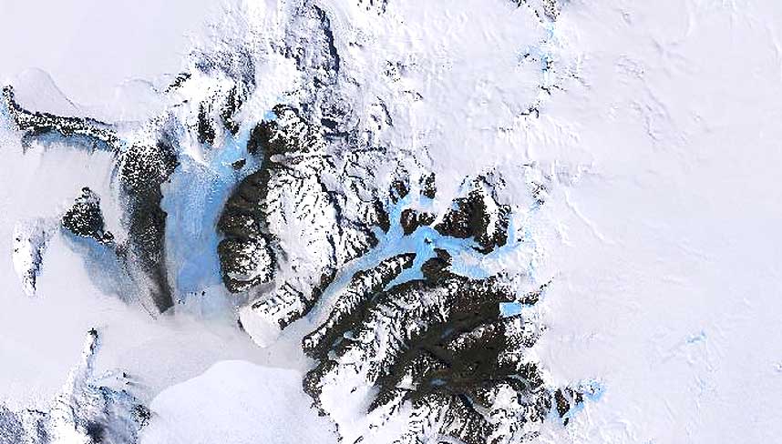 UNIKE BILDER: Bilder som dette kan du lete fram med den nye satelittbildemosaikken som har f�tt navnet LIMA.