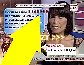LEDER QUIZ-SHOW: Daniela Aschenbach leder programmet Quiz-zone som g�r p� barnekanalen Nick.
