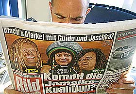 UTSKJELT AVIS: Niggemeier g�r tyske medier i s�mmene, blant annet r�tabloide Bild Zeitung.