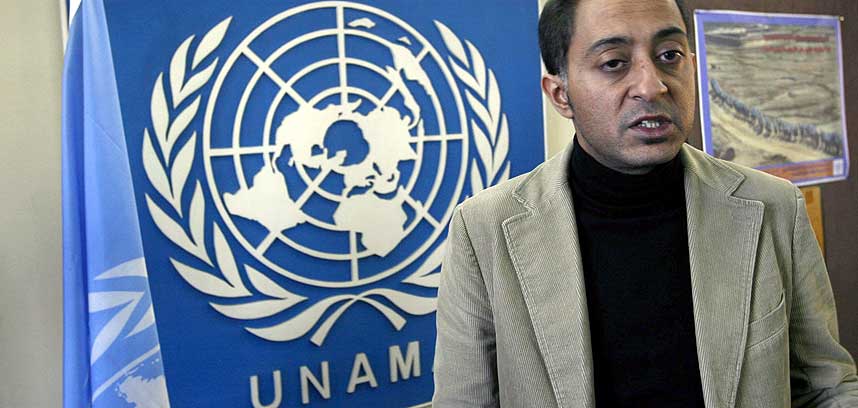 FEILAKTIG: Aleem Siddique, FNs talsmann, hevder at utvisningen er basert p� en misforst�else.