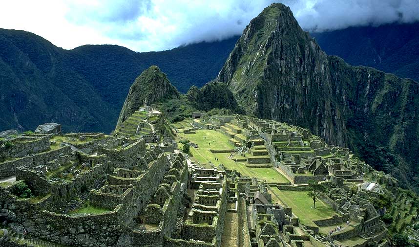 DR�MMEREISEM�L: Machu Picchu ligger 2430 meter over havet.