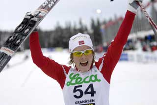 SÅ GLAD: Hilde GP mener det er noe helt spesielt å vinne NM, selv om hun har gjort det fem ganger før.